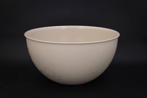 MISKY Plastová kuchynská misa veľká, béžová, 28 cm, na šalát, univerzálna, 6 litrov