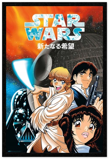 Plagát Star Wars Manga A New Hope 61x91,5 cm