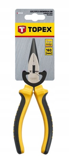 KLIEŠTE PRIAMY PREDĹŽENÉ 160 MM TOPEX 32D101
