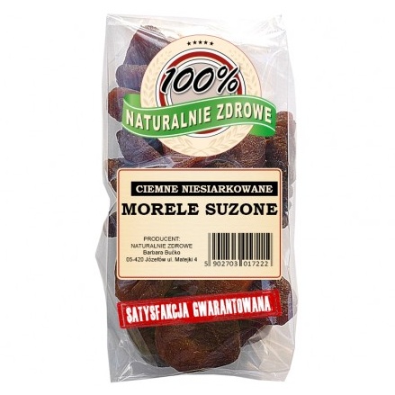 SUŠENÉ MARHULE, TMAVÉ, NESÍRENÉ, 250g