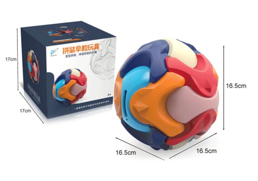 Prasiatko, gulička na skladanie puzzle skladačky
