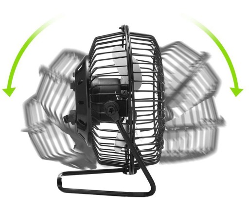 KOVOVÝ VENTILÁTOR VENTILÁTOR USB PC STOLNÝ VENTILÁTOR V1