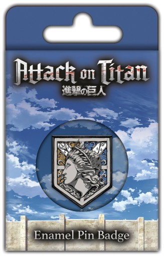 Špendlíky na oblečenie Attack On Titan S3