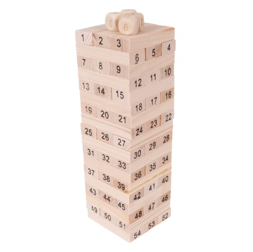PÁRTY HRA DREVENÁ WOBKINGOVÁ VEŽA