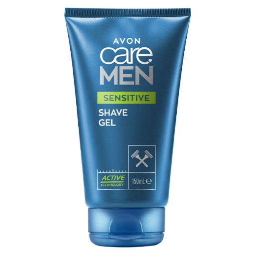 Gél na holenie Avon Care Men Sensitive pre citlivú pokožku