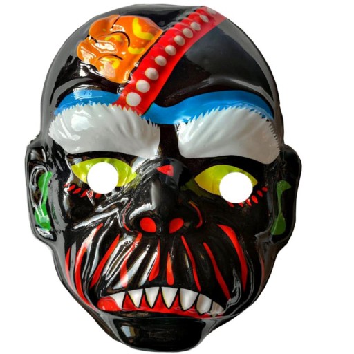 SUPER maska MONSTER BLACK DEVIL PVC PM070