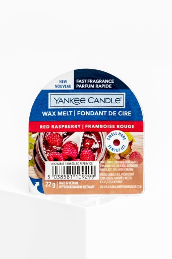 Vosk s vôňou Yankee Candle Červená malina