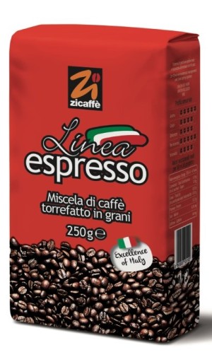 Zicaffe Linea Espresso zrnková káva 250g