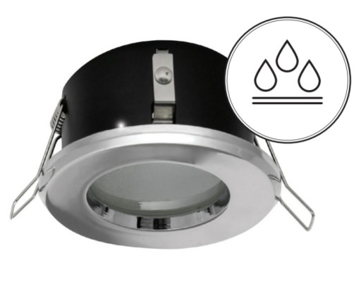 Hermetické svietidlo IP44 + LED podhľad GU10 5W
