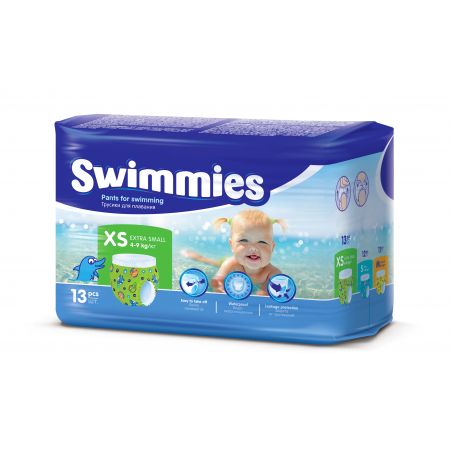 Swimmies Swim plienky veľkosť XS 4-9