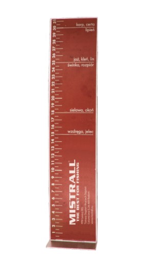 MISTRALL ALUMINIUM ROZMER RÝB 31cm ROZMERY RÝB