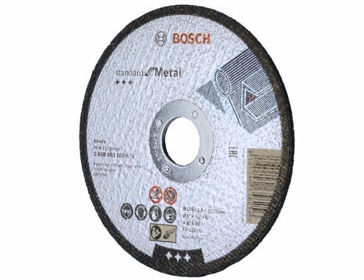 KORUNDOVÝ KOTOUČ NA KOVOVÚ OCEL 125/2,5mm BOSCH