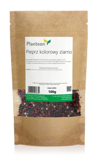 Paprika farebná zrná 100g