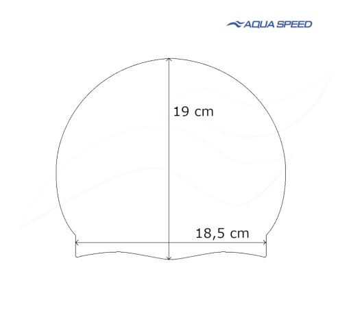 Plavecká čiapka Aqua Speed Reco 07 z recyklovaného silikónu
