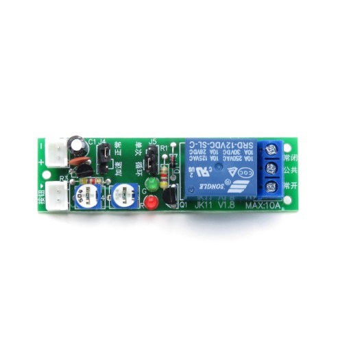 12V reléový modul s časovačom