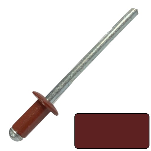 SLEPÉ NITY 4X8mm - FARBA RAL3009 - 10 KS