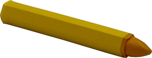 Žltý voskový kriedový fix Xtra Seal fix na značenie pneumatík, gumený