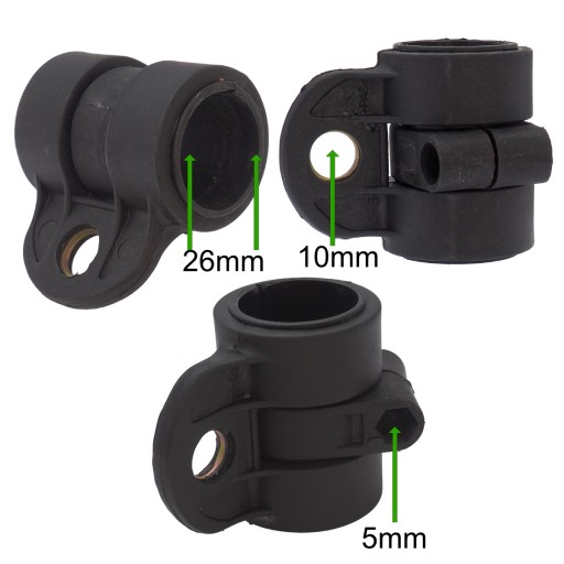 RÚČKA NA MONTÁŽ SVORKU NA KEFKU 26mm KONEKTOR KÁBKU