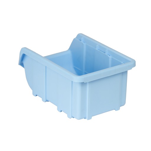 Svetlomodrý dielenský úložný box MALÝ organizér