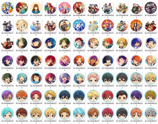 Piny Ensemble Stars! Anime NA VÝBER