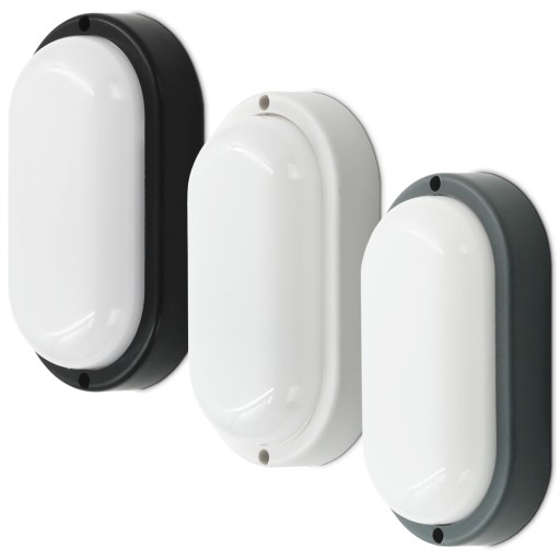 VONKAJŠIE NÁstenné MINI FASÁDNE LAMPA 12W IP54 ŠEDÁ Pivnica GARÁŽ