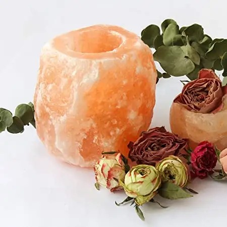 Soľný svietnik Soľná lampa prírodný ionizátor S