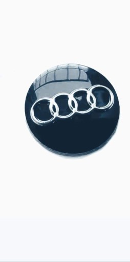 Emblém Audi, nálepka s logom, kľúč na diaľkové ovládanie, 14mm
