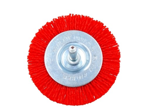Nylonová KEFA, nylonový kotúč, stopka vrtáka, drevo, kov, 100 mm