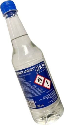 Bezfarebný denaturovaný lieh 92% 500ml 2 KP