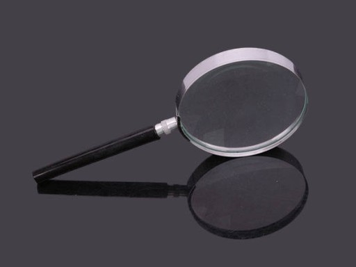 KLASICKÉ LUPOVÉ SKLO 100MM KOV