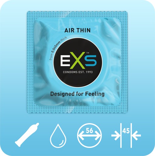 EXS Air Thin ultratenké kondómy, 12 ks