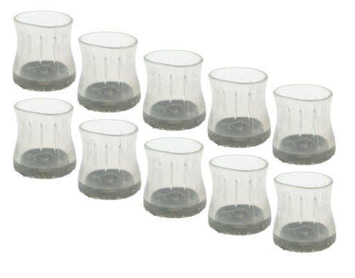 4x krytky nôh stolovej stoličky Ø10-13mm