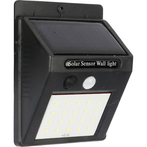 SOLÁRNA LAMPA 20LED SO SÚMRAK A SENZOROM POHYBU záhrada pre TERASA záhradu