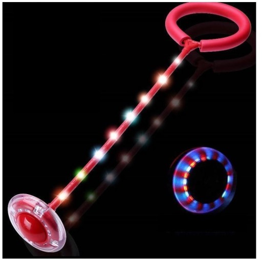 HULA HOP NA NOHEJ ŠVIHADLO PRE DETI LED