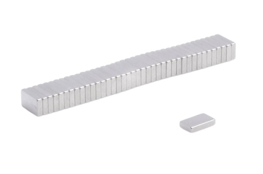 Neodymový tanierový magnet MPŁ 5x3x1 N38 100 ks.
