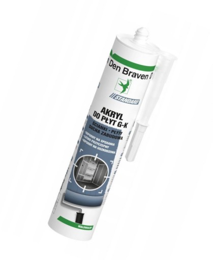 Den Braven Akryl na sadrokartón Biely 280 ml