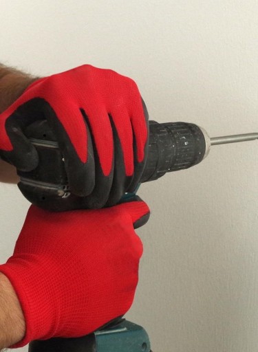 PRO STRONG RUKAVICE latexové PRACOVNÉ rukavice 6 PÁROV VEĽKOSŤ 9