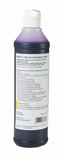 Tekutina na testovanie mlieka 500 ml