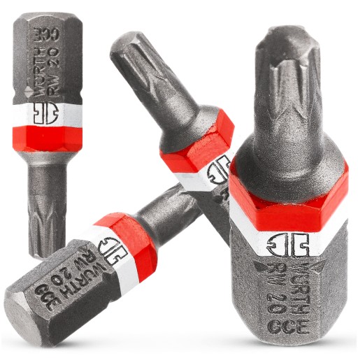 BIT RW20 WURTH Bit Bit Skrutkovacie bity Wurth 1/4 RW20 ASSY 061470