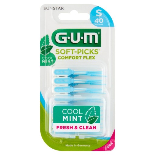 GUM SOFT-PICKS COMFORT FLEX MINT medzizubné kefky veľkosti S