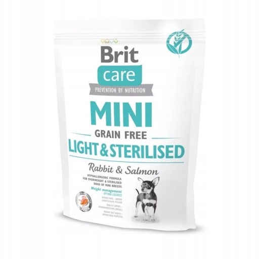 Brit Care pes Mini GrainFree Light Rabbit 400g