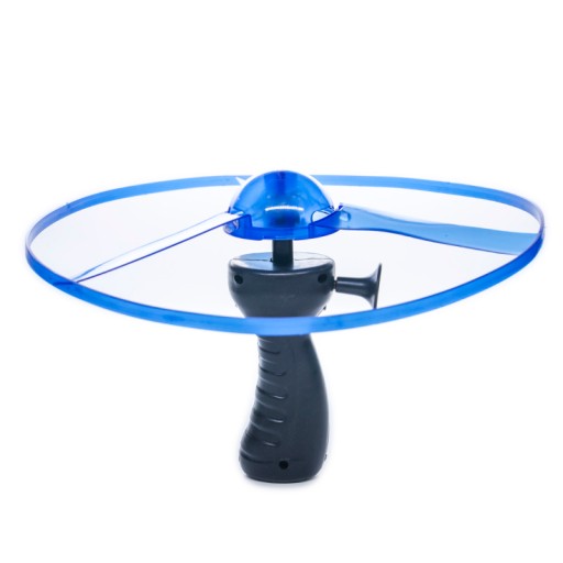 Odpaľovač lietajúci disk UFO vrtuľa svieti LED