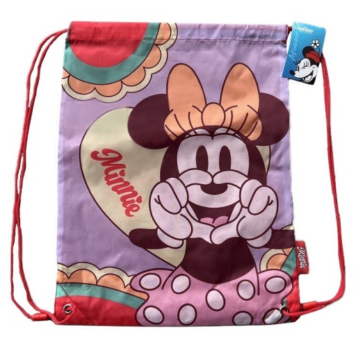 TAŠKA TOPÁNKY TAŠKA DOPUČE VEĽKÁ DO ŠKOLKY MINNIE MOUSE PRE DETI