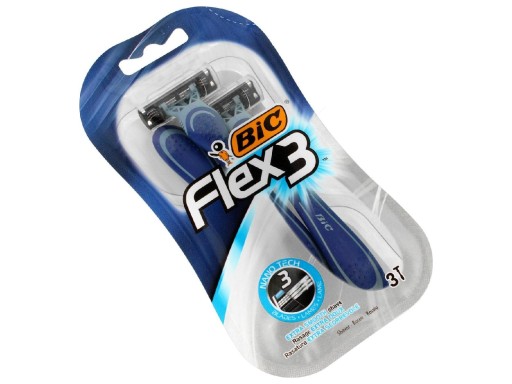 BIC Comfort 3 Flex Blister 3 holiaci strojček 1 balenie - 3 ks