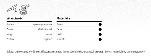 Brúsny kotúč 220 Klingspor P220 125mm