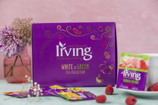 Irving White Green čajová súprava, 6 príchutí, 30 ks