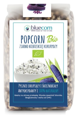 POPCORN S MODRÁ KUKURICA B/G BIO 350 g