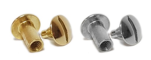 5 KS - 1 KS 3,17 SIEŤOVÁ SKRUTKA KNIHAČKY PRE MENU KARTU, SKRUTANÁ 10 MM
