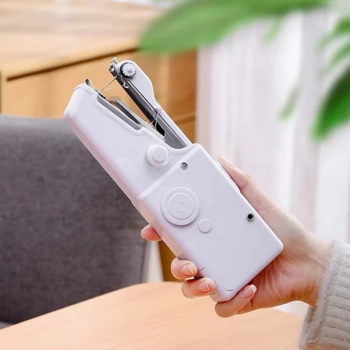 MINI PRENOSNÝ ELEKTRICKÝ ŠIJACÍ STROJ NA BATÉRIU + PRÍSLUŠENSTVO