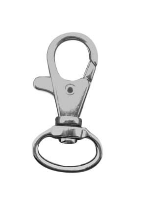 Karabína 15x40mm homárska spona zlatá